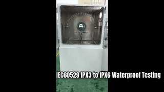 IPX3 থেকে IPX6 ব্যাপক জলরোধী পরীক্ষা চেম্বার