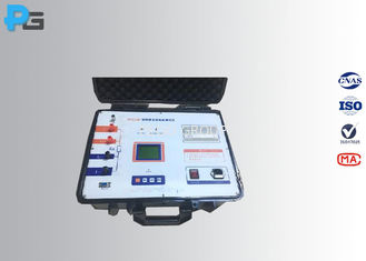High Accuracy Transformer Testing Equipment , 7 Inch DC Resistance Meter