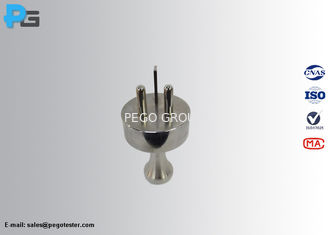 Flat and Round Pin Test Plugs for AS/NZS 3112 Figure G1 Three-Pin Socket-Outlets with Full Insertion and Finger Test