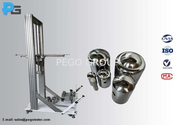 Pendulum Hammer Impact Test Apparatus with 0~90 Degree Impact Angle for IK07 to IK11 Tests and Steel Striking Element