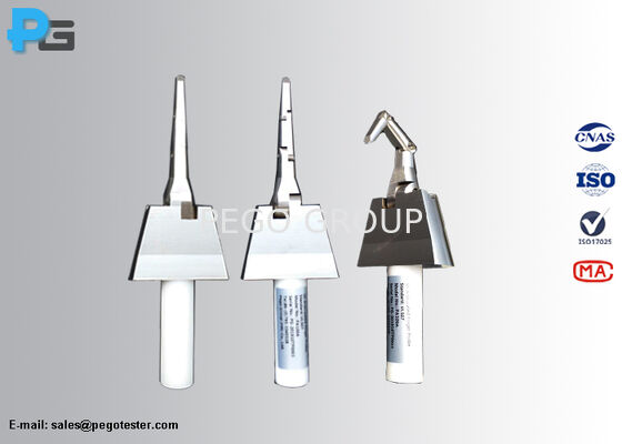 UL858 স্ট্যান্ডার্ড আর্টিকুলেটেড প্রোব, অ্যাক্সেসিবিলিটি পরীক্ষার জন্য স্টেইনলেস স্টিলের আঙুল এবং জয়েন্টেড টেস্ট প্রোব