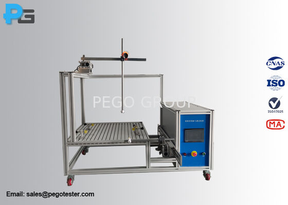 আইইসি 60335-2-25 ক্লজ 18 পিএলসি কন্ট্রোল সহ মাইক্রোওয়েভ ওভেন ডোর সহনশীলতা পরীক্ষক